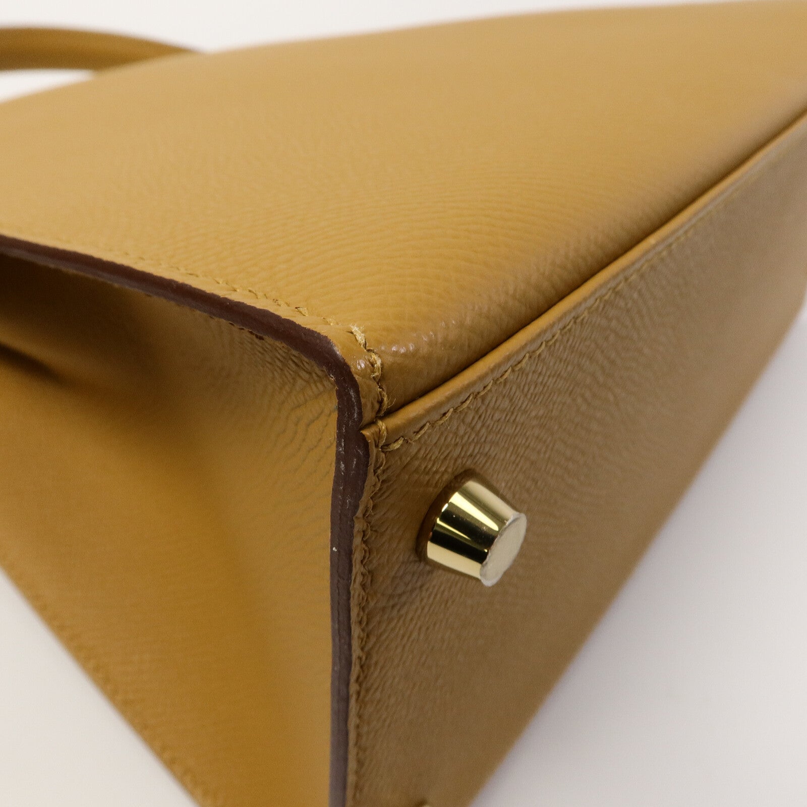 HERMES Epsom皮革Kelly 28手挽肩背兩用袋Sesame