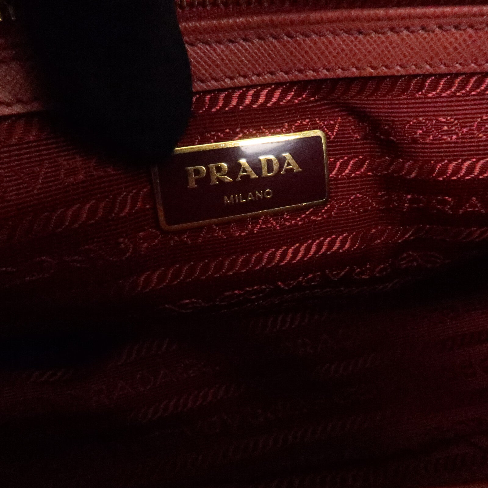 PRADA 牛皮皮革2 Way Shoulder Bag手挽肩背兩用袋