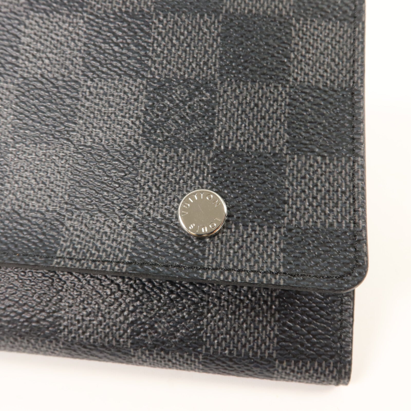 LOUIS VUITTON Damier Graphite Portefeuille Long Modulable長錢包