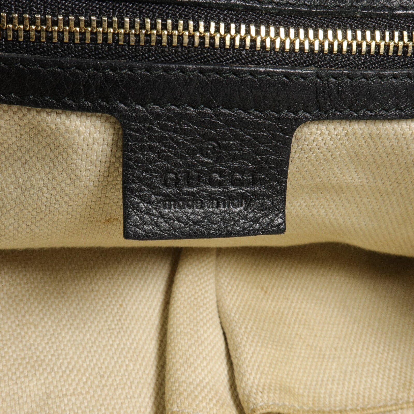GUCCI 牛皮皮革Soho Shoulder Tote肩背袋/手挽袋