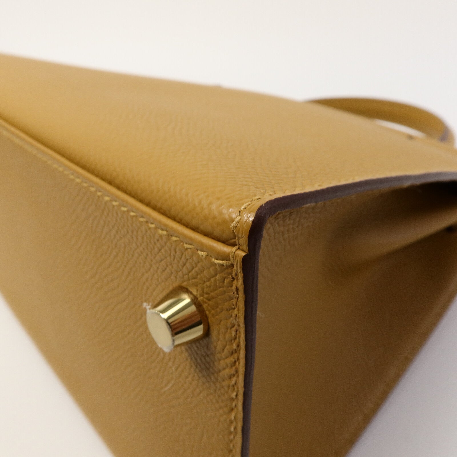 HERMES Epsom皮革Kelly 28手挽肩背兩用袋Sesame