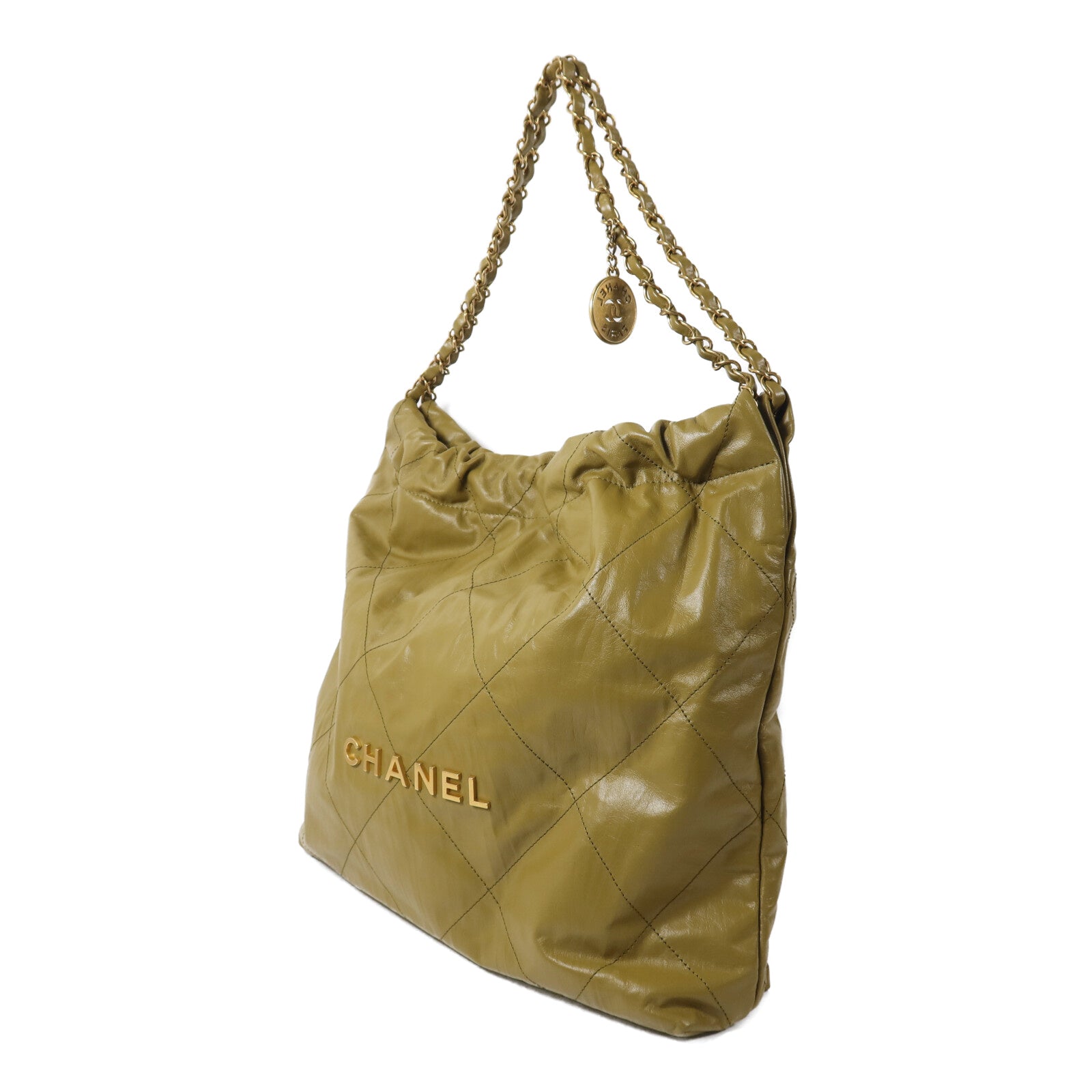 CHANEL 牛皮皮革Chanel 22 Small鏈帶肩背袋