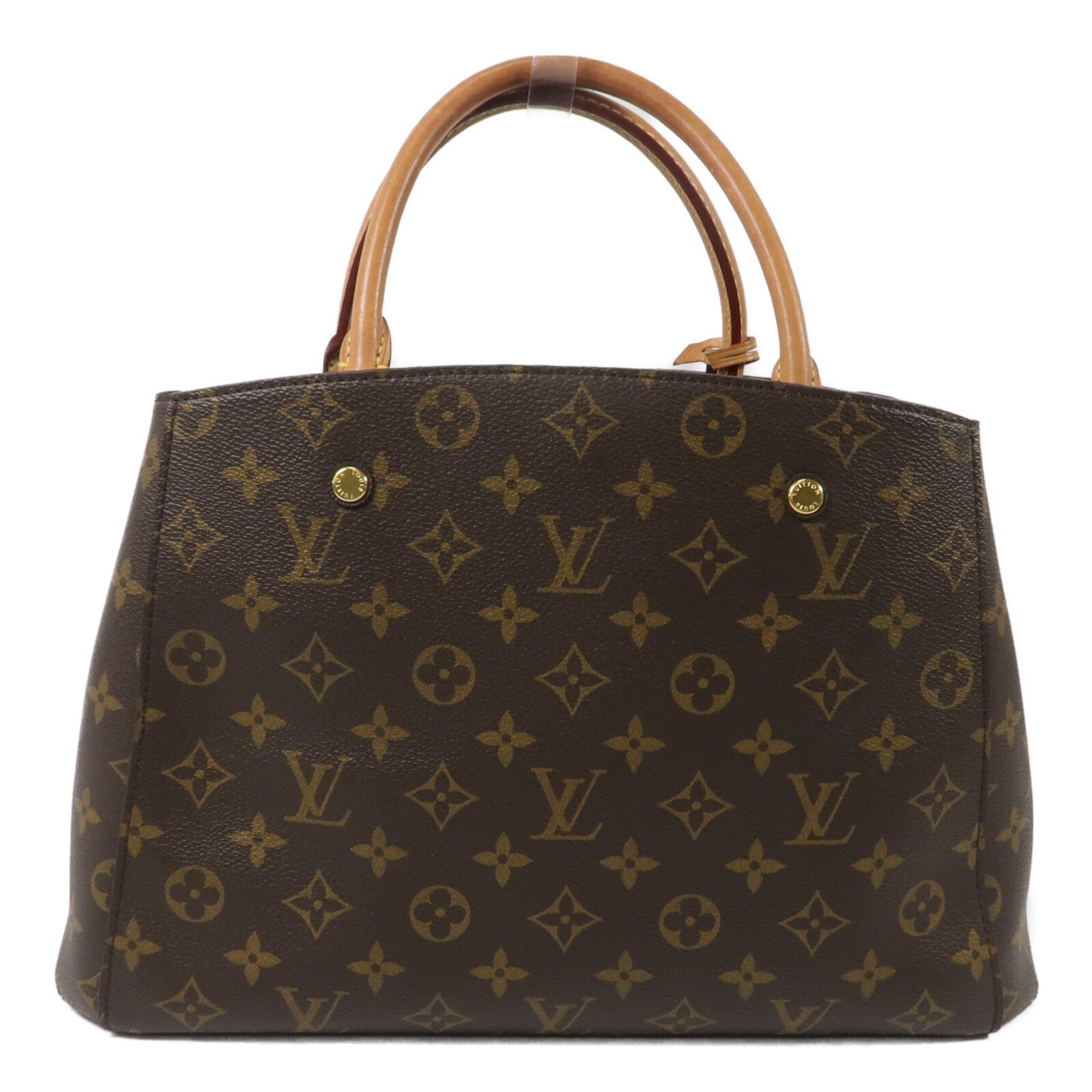 LOUIS VUITTON Monogram Montaigne MM手挽肩背兩用袋