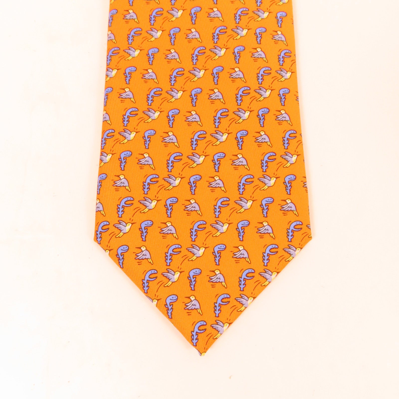 HERMES 絲質Tie領帶