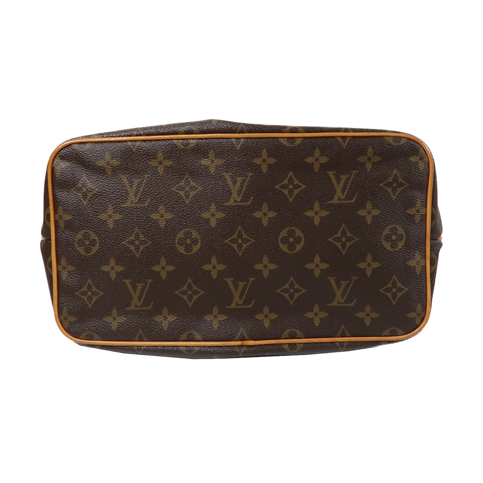 LOUIS VUITTON Monogram Palermo PM金扣手挽肩背兩用袋啡色