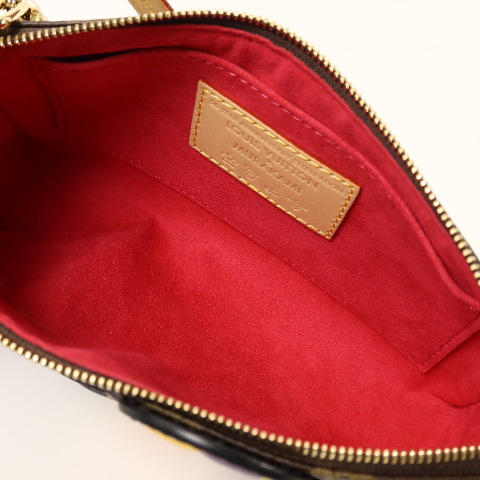 LOUIS VUITTON Monogram Takashi Murakami Panda Pochette金扣肩背袋