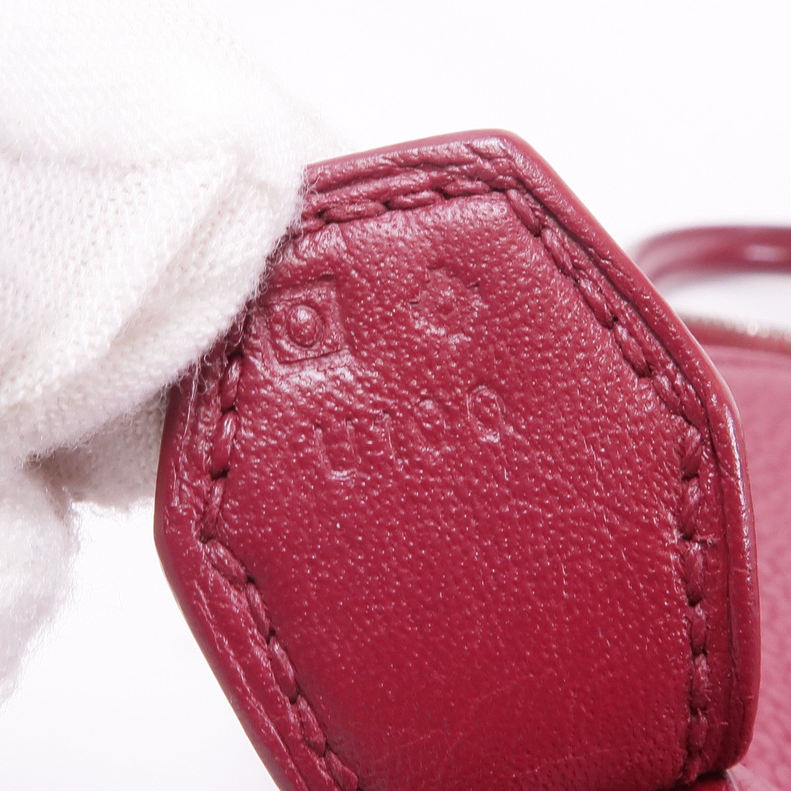 HERMES Clemence皮革Bolide 35銀扣手挽肩背兩用袋Rubis