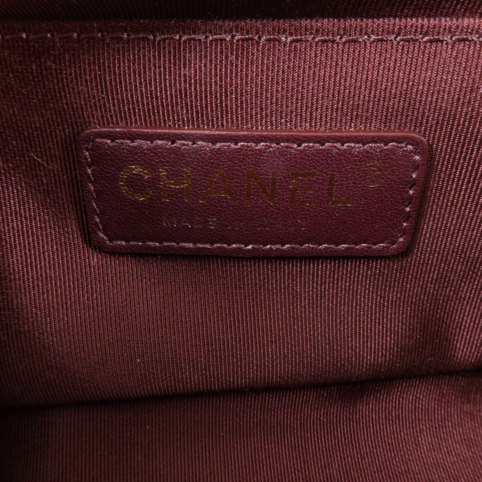 CHANEL 牛皮皮革Boy 20鏈帶肩背袋