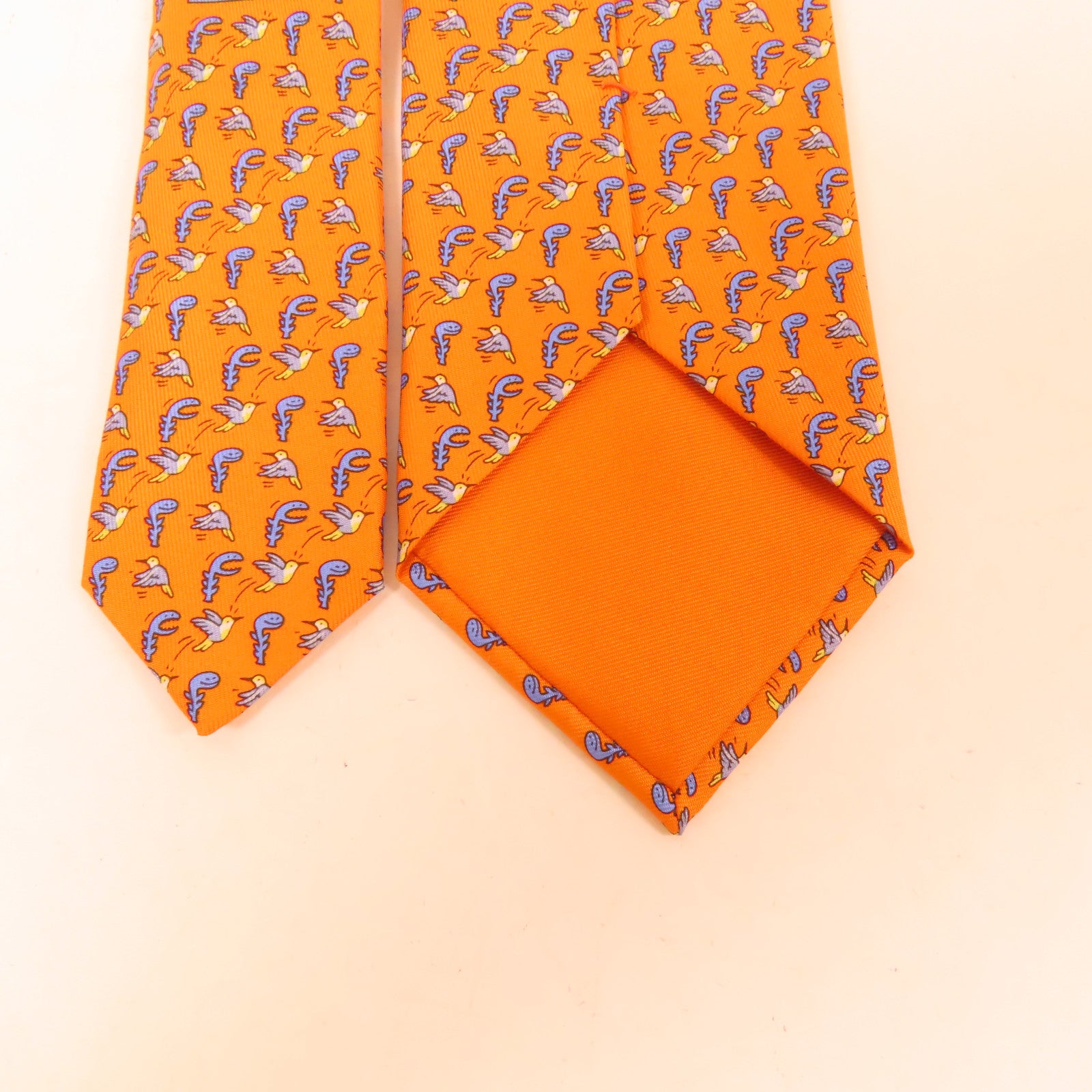 HERMES 絲質Tie領帶
