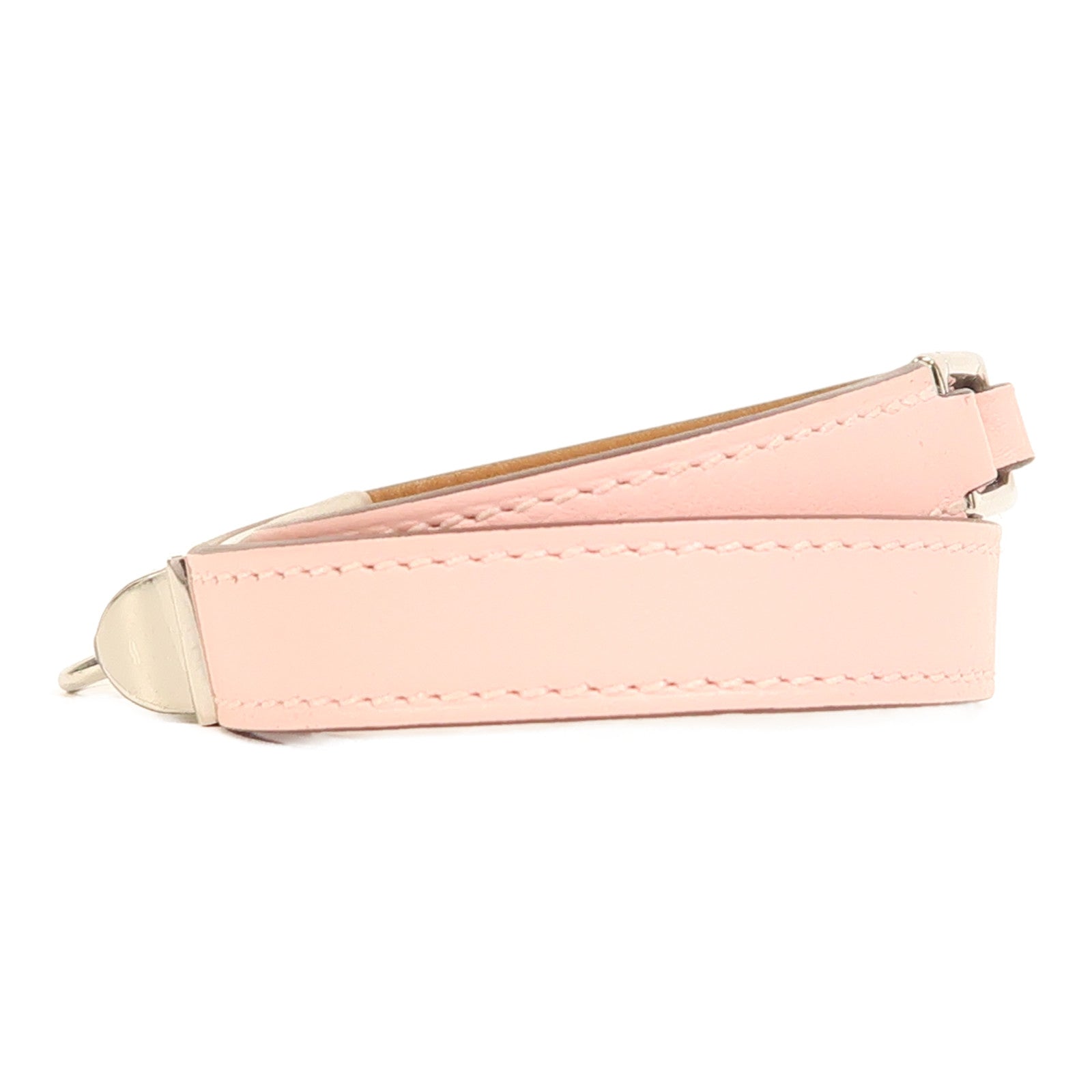 HERMES Swift皮革Rivale Double Tour手鐲