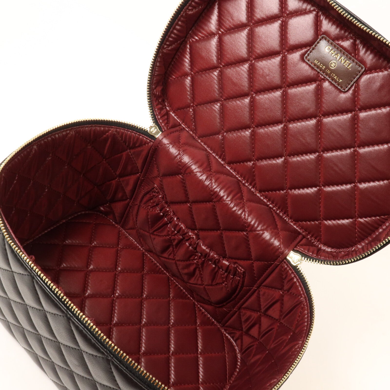 CHANEL 牛皮皮革Vanity Case化妝袋