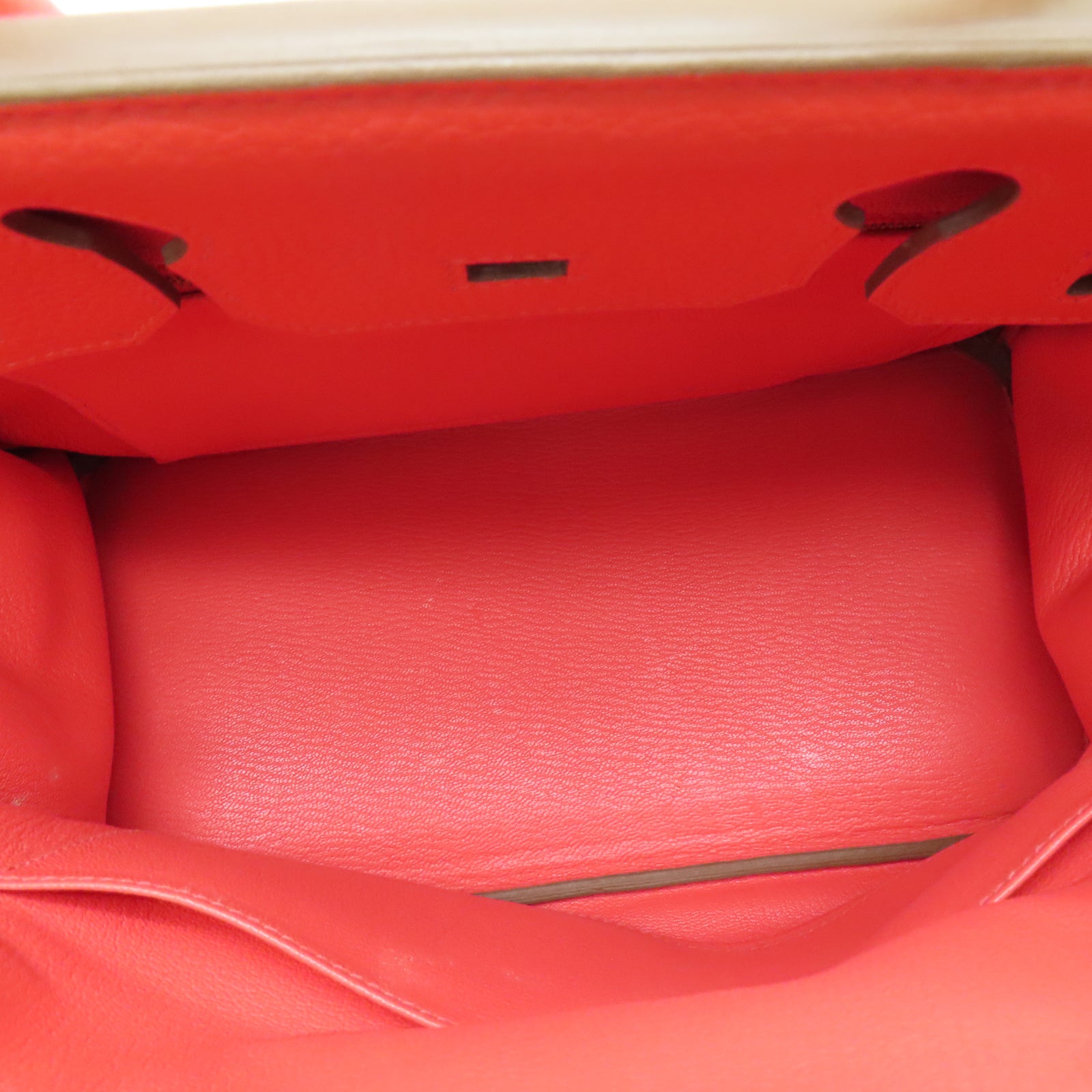 HERMES 【激減優惠】Clemence皮革Birkin 30金扣手挽袋Rose Jaipur糖果紅色