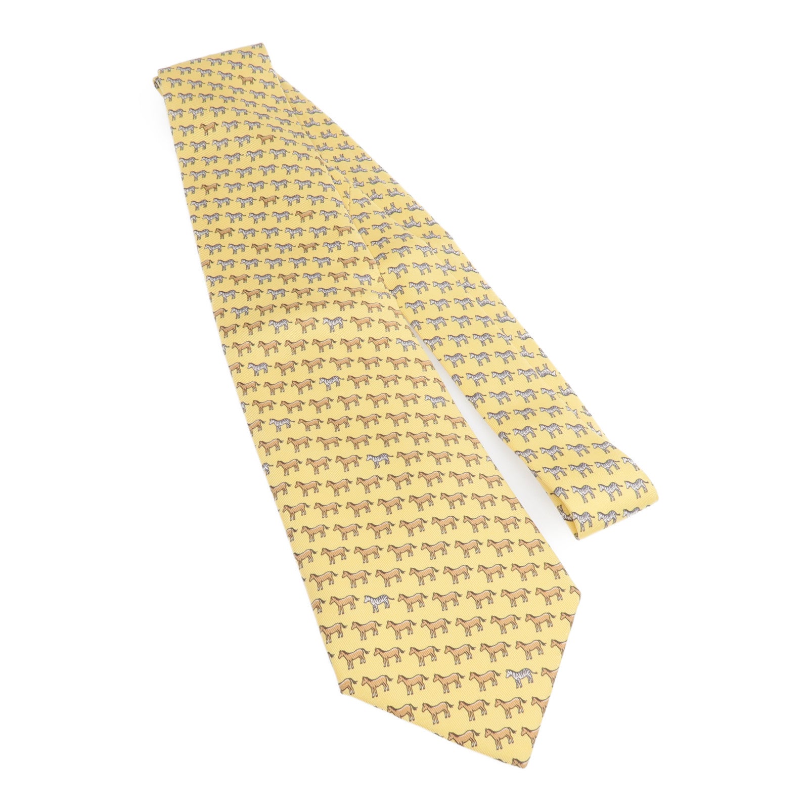 HERMES 絲質Necktie領帶