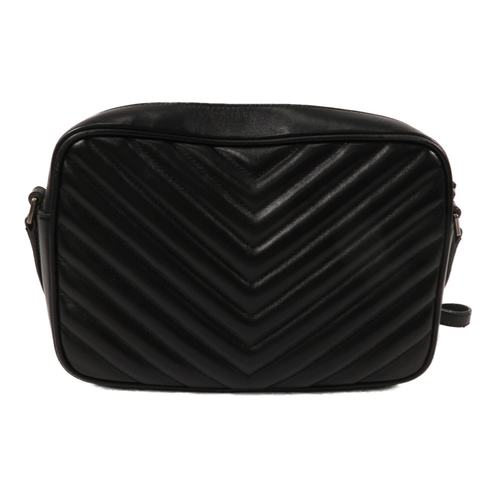 YVES SAINT LAURENT 牛皮皮革Lou Camera Bag肩背袋