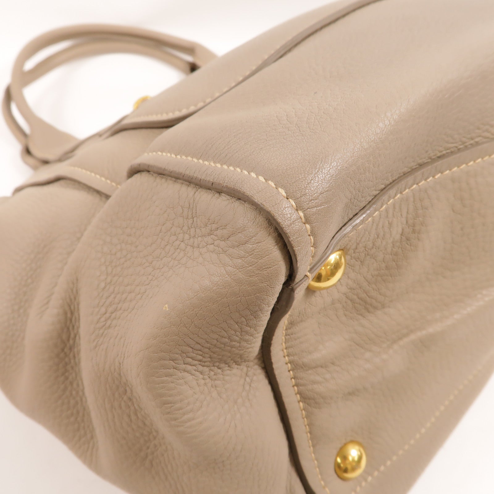 Miu Miu 牛皮皮革Hand Bag手挽袋