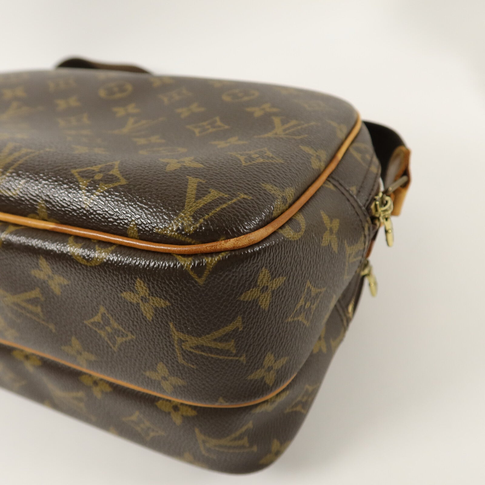 LOUIS VUITTON Monogram Reporter PM肩背袋