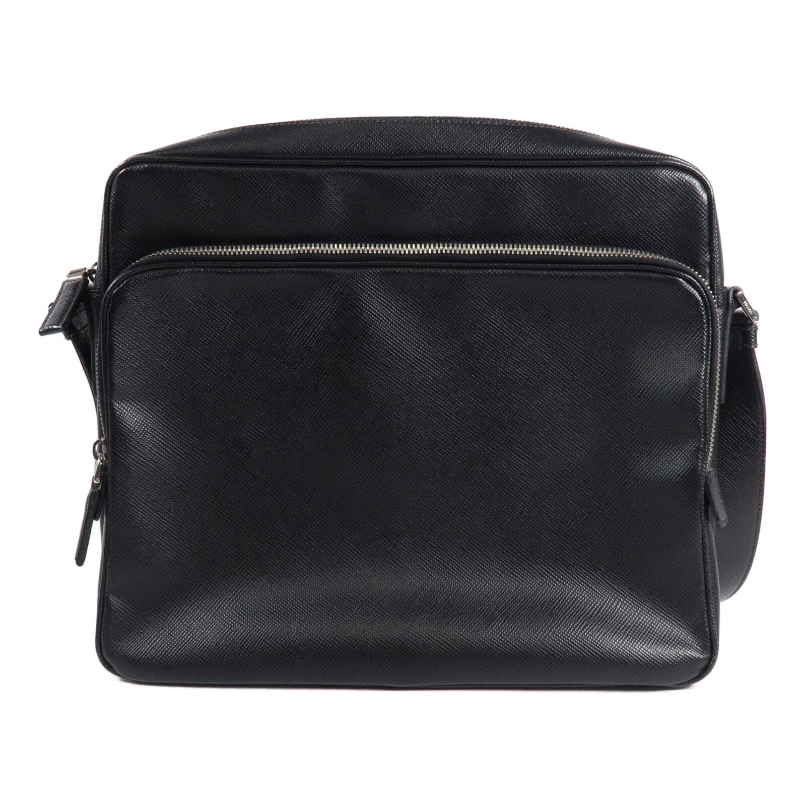 PRADA Saffiano皮革Messenger Bag肩背袋