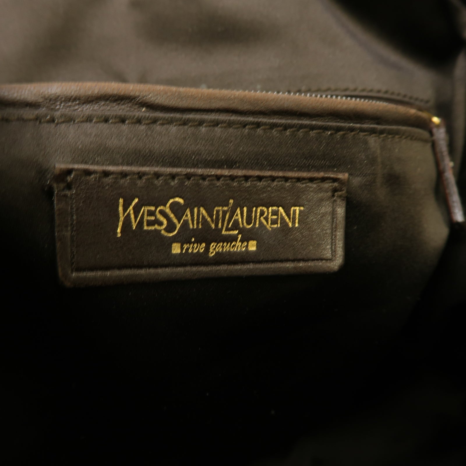 SAINT LAURENT 【激減優惠】牛皮皮革Hand Bag金扣手提袋白色