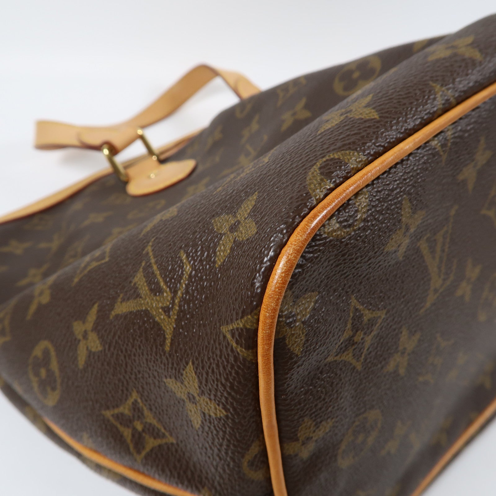 LOUIS VUITTON Monogram Palermo PM金扣手挽肩背兩用袋啡色
