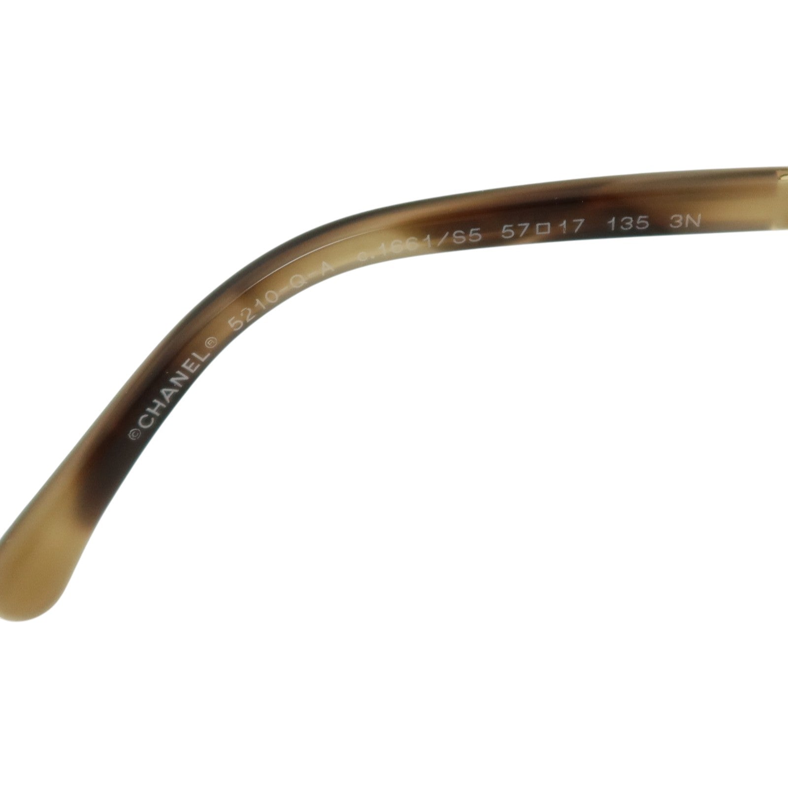 CHANEL PVC/羊皮皮革Square Sunglass太陽眼鏡
