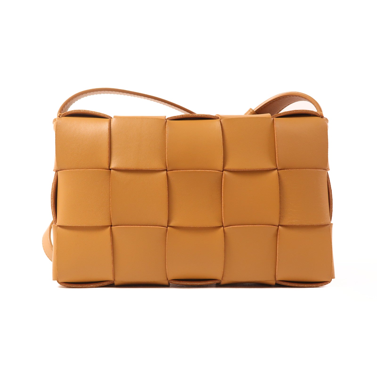 BOTTEGA VENETA 羊皮皮革Cassette金扣肩背袋