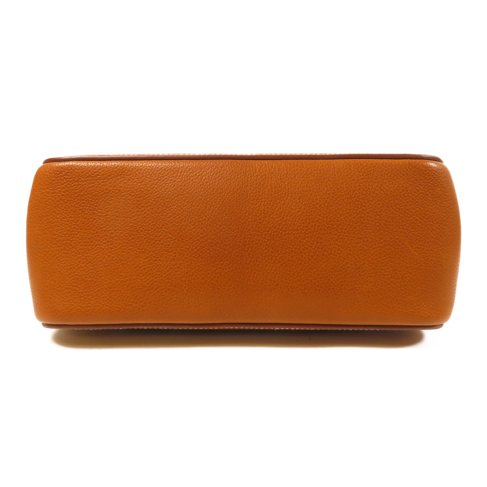 HERMES Barenia Faubourg皮革Mali-Selle Messenger Bag銀扣肩背袋啡色