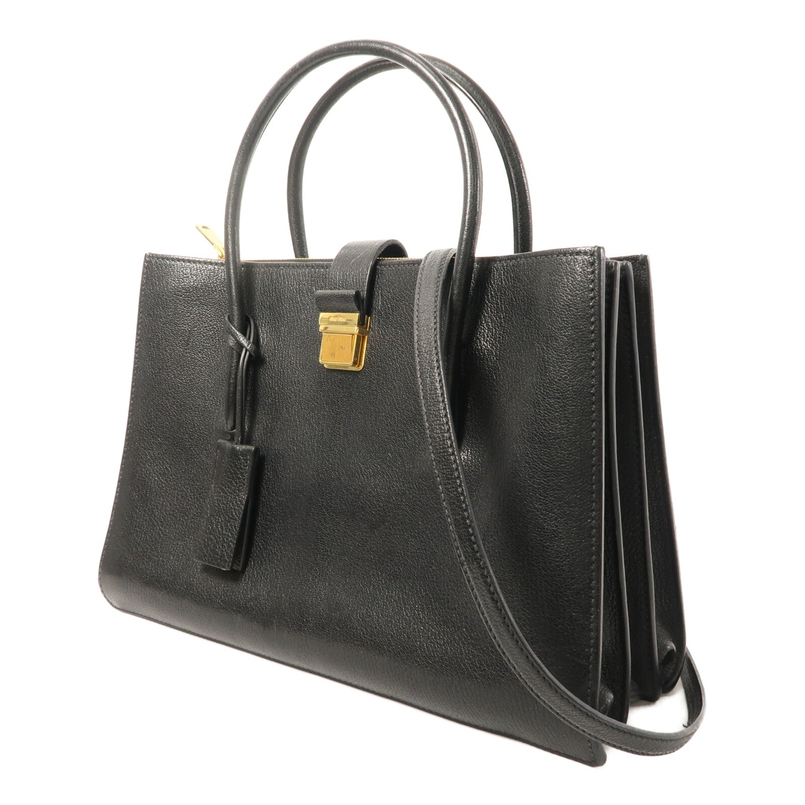 Miu Miu 牛皮皮革2 Way Bag手挽肩背兩用袋