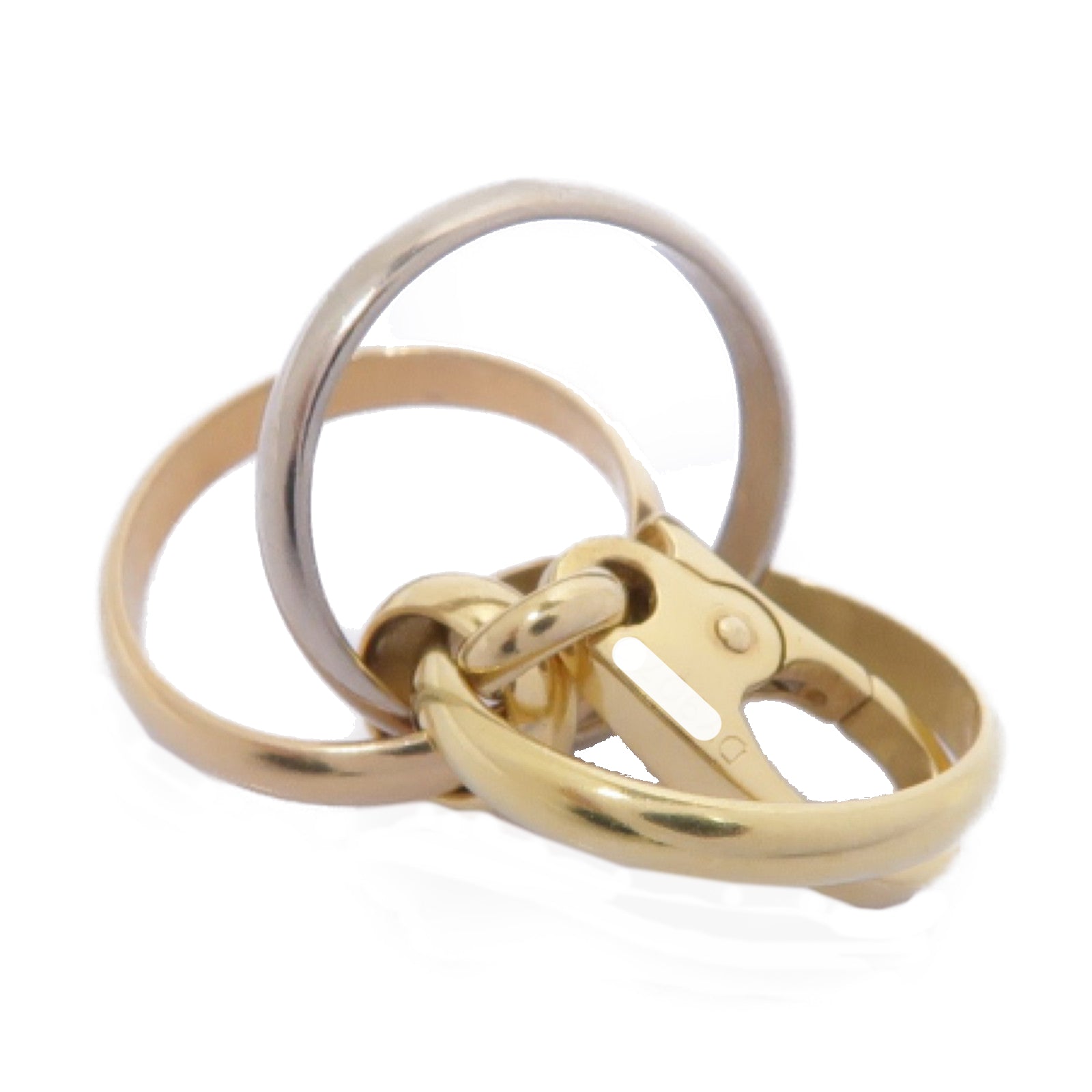 CARTIER 18K黃金/玫瑰金/白金Trinity Top吊墜