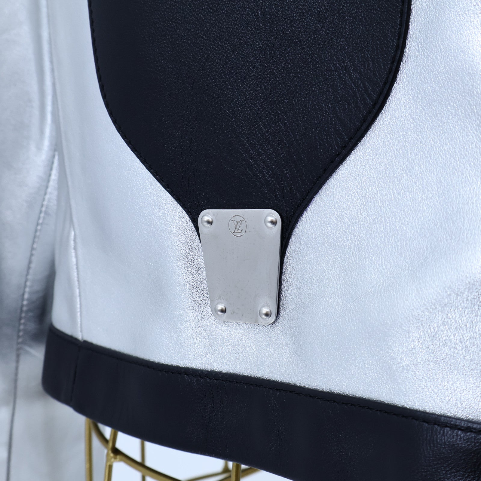 LOUIS VUITTON Calfskin/Lambskin Riders Jacket外套