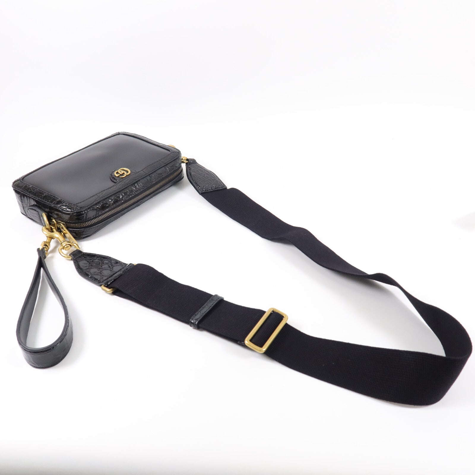 GUCCI 牛皮皮革/珍稀皮革2 Way Shoulder肩背袋