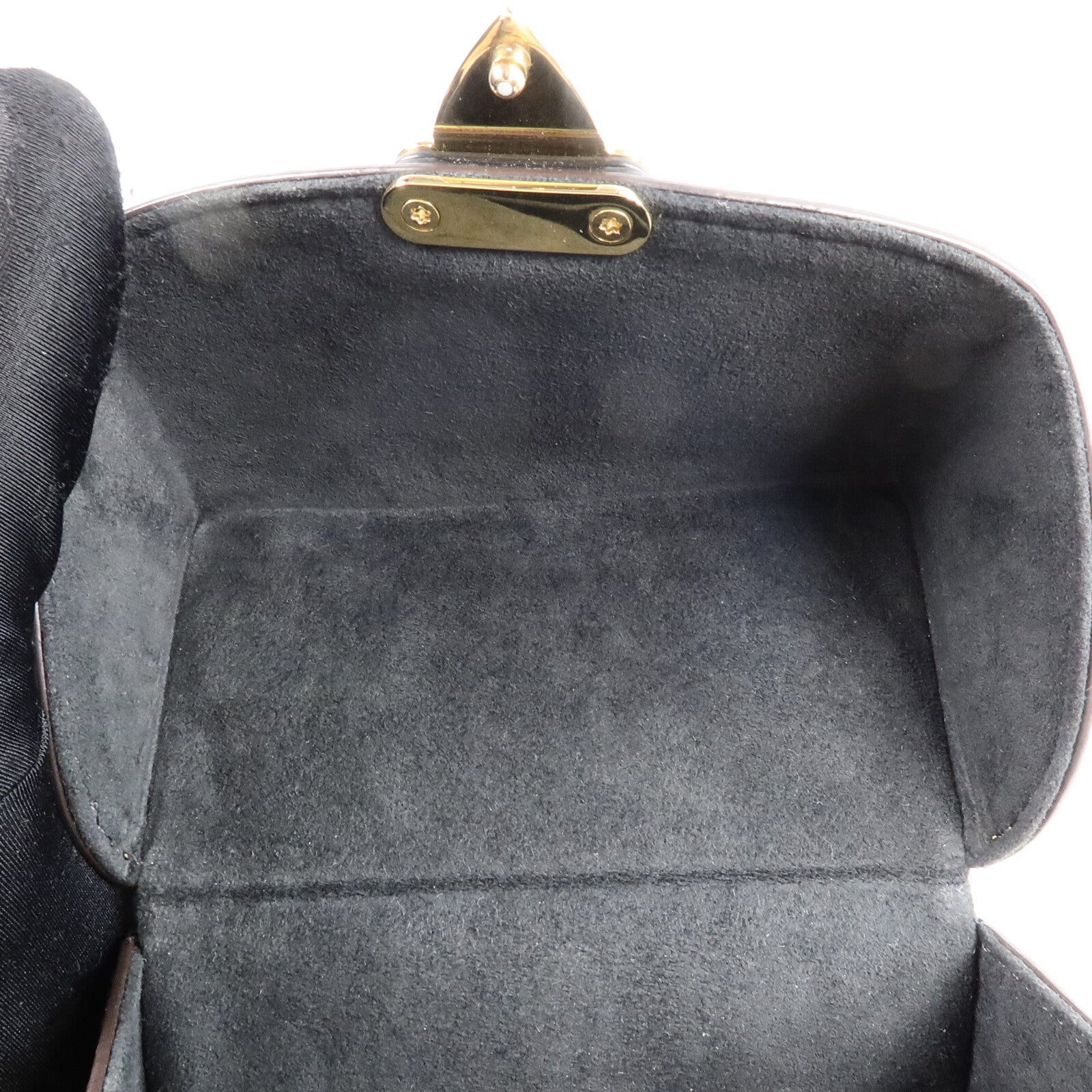 LOUIS VUITTON Monogram/Monogram Reverse Camera Box金扣鏈帶手挽肩背兩用袋