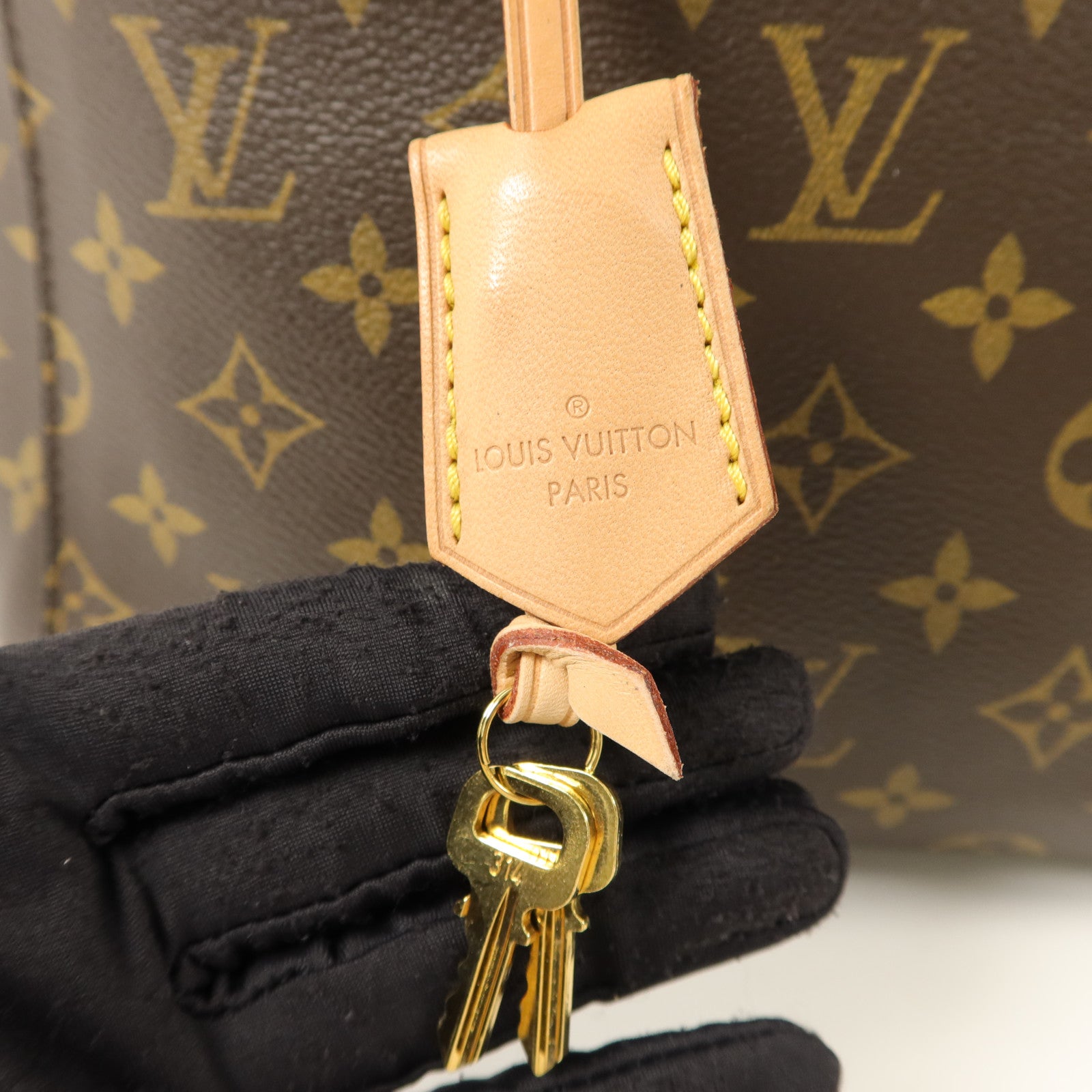LOUIS VUITTON Monogram Montaigne BB手挽肩背兩用袋