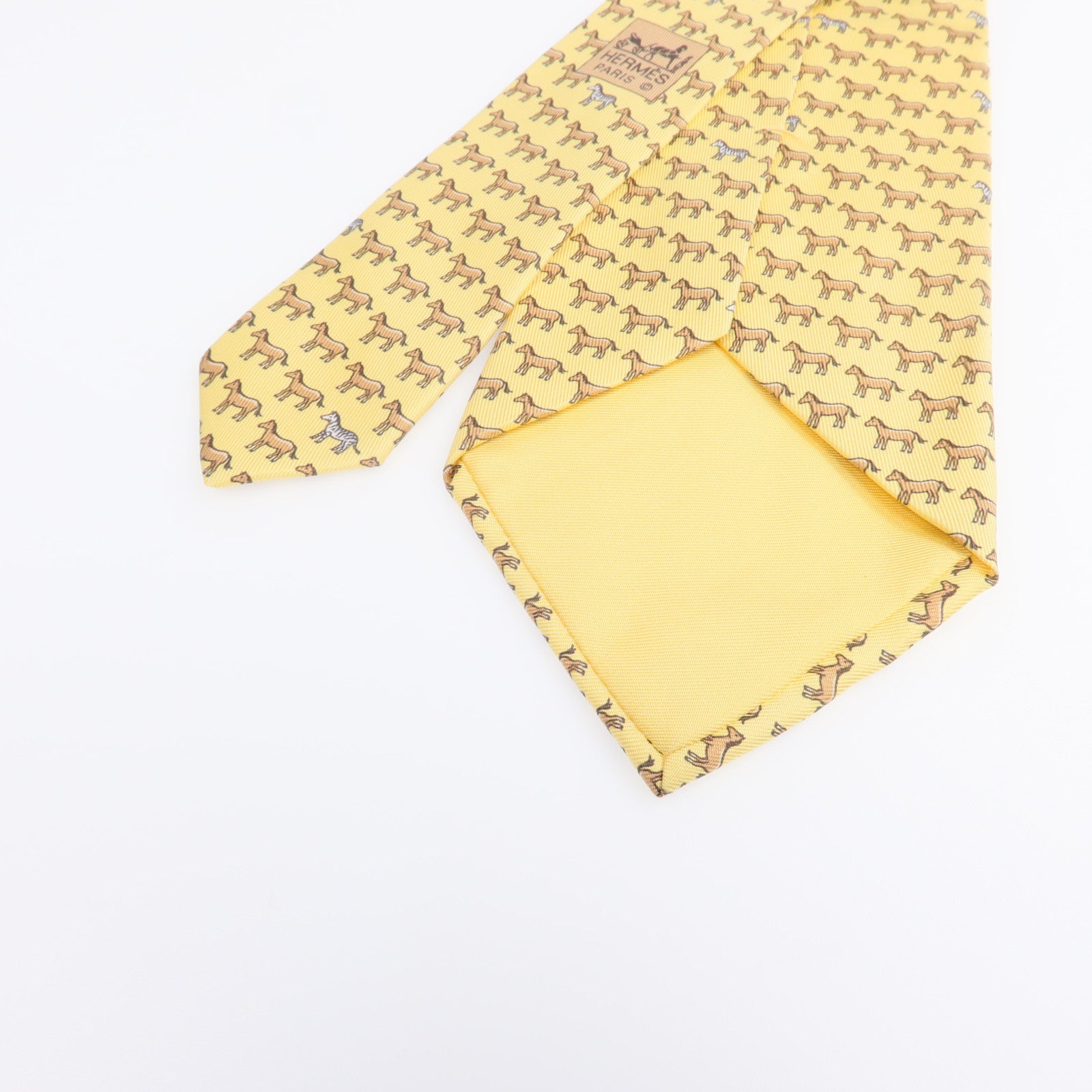 HERMES 絲質Necktie領帶