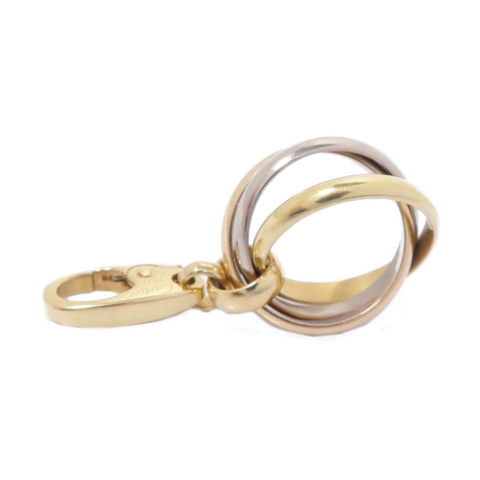 CARTIER 18K黃金/玫瑰金/白金Trinity Top吊墜