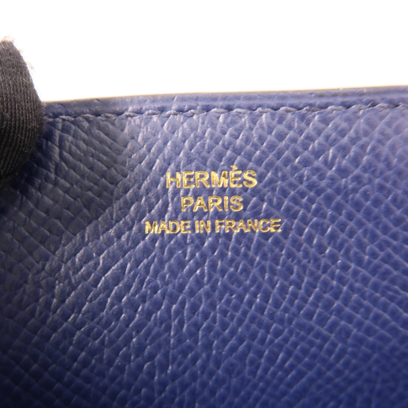 HERMES Epsom皮革Hermesway手機袋Saphire