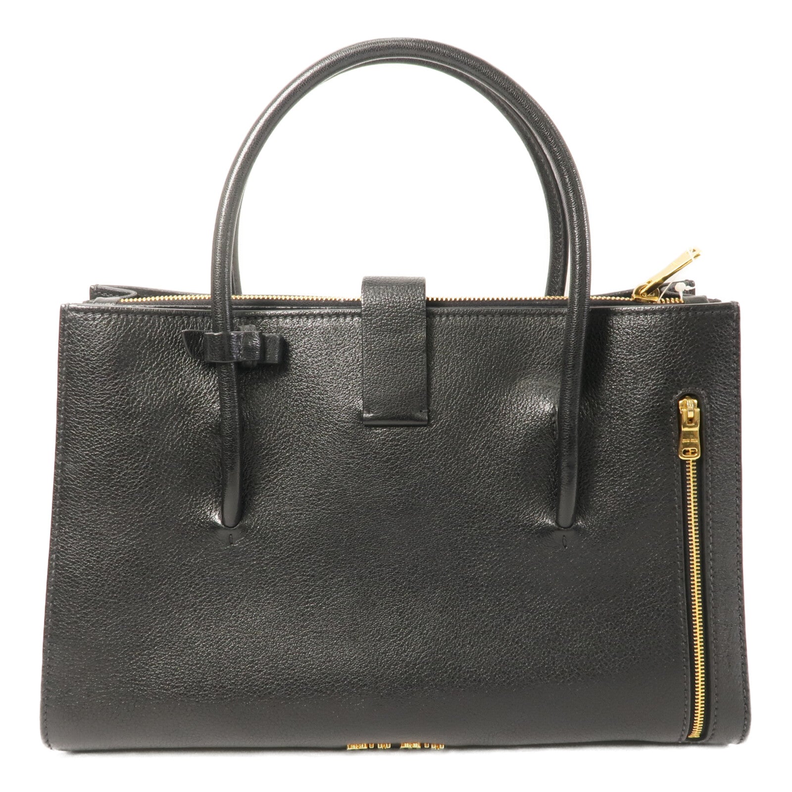 Miu Miu 牛皮皮革2 Way Bag手挽肩背兩用袋