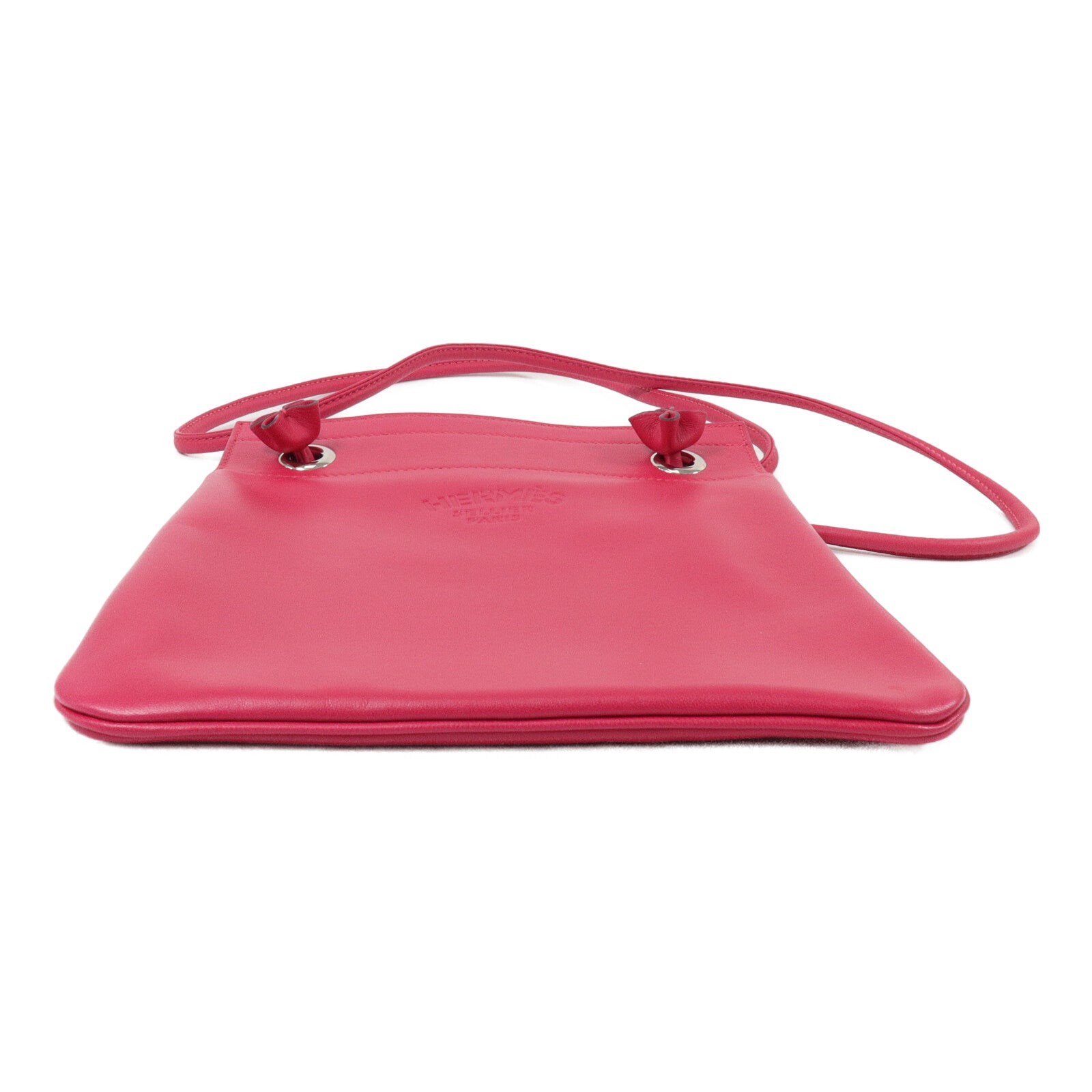 HERMES Swift皮革Aline Mini肩背袋Framboise
