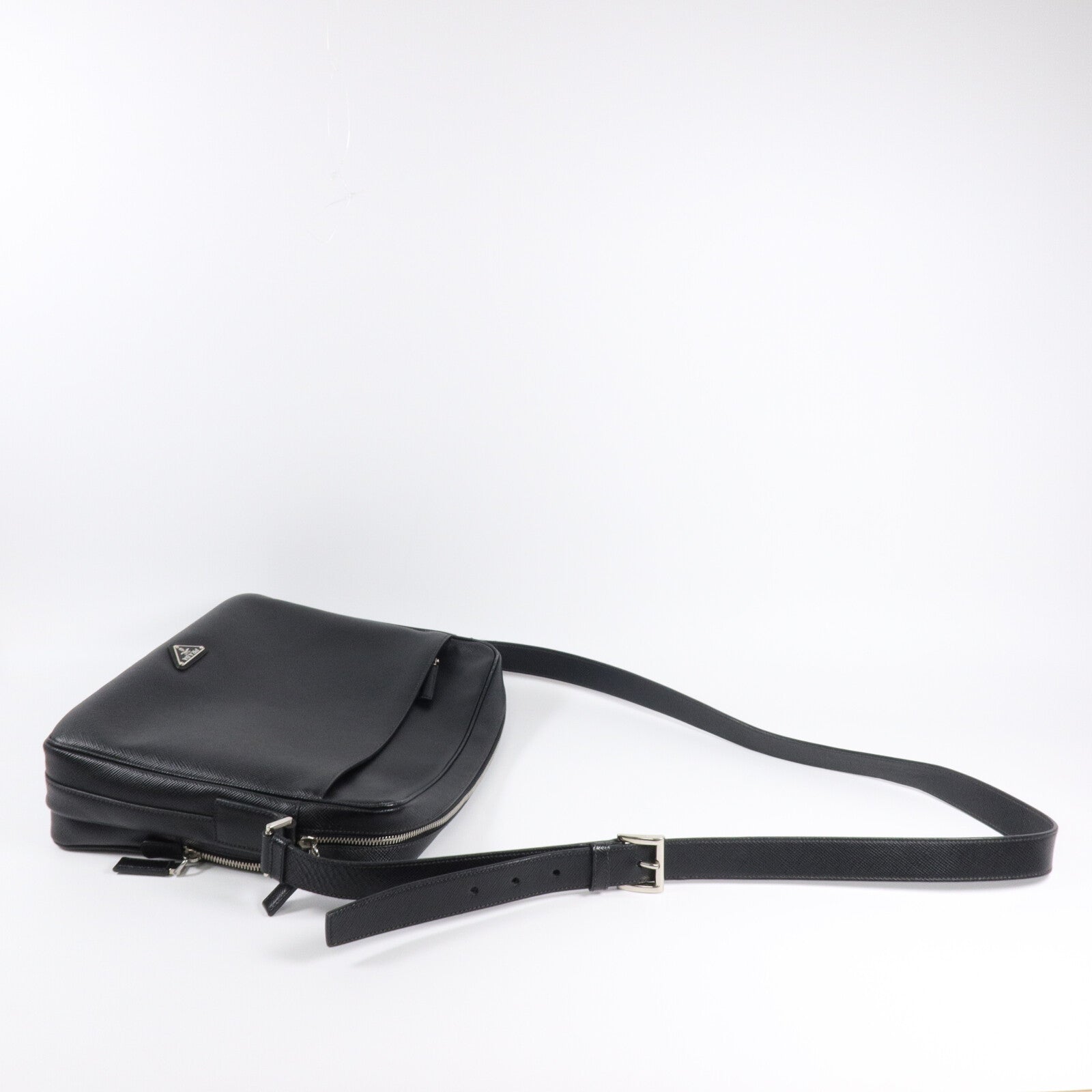 PRADA Saffiano皮革Messenger Bag肩背袋