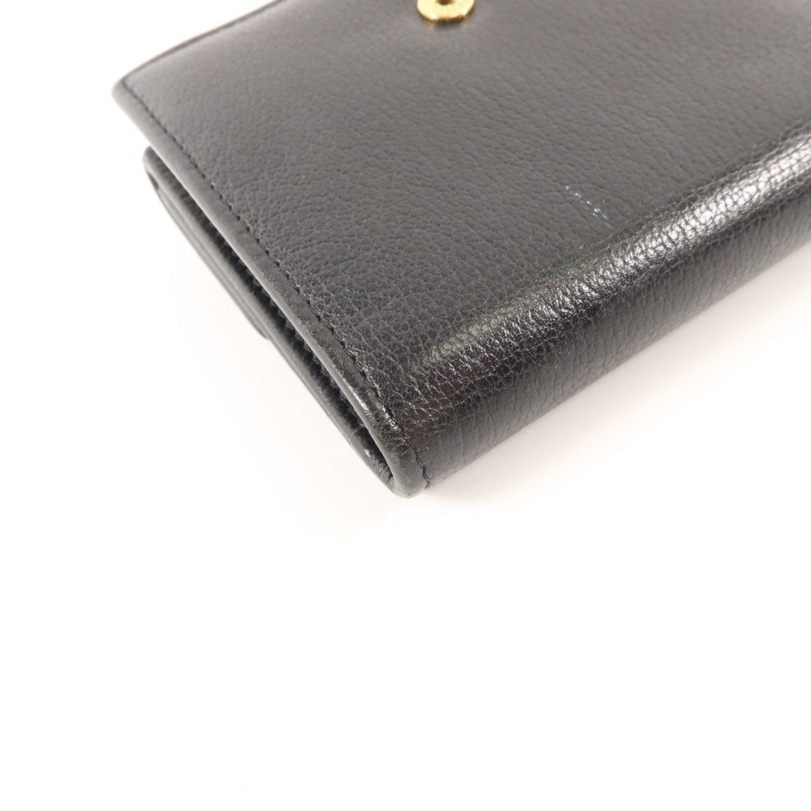 CHANEL 牛皮皮革Camellia Wallet錢包