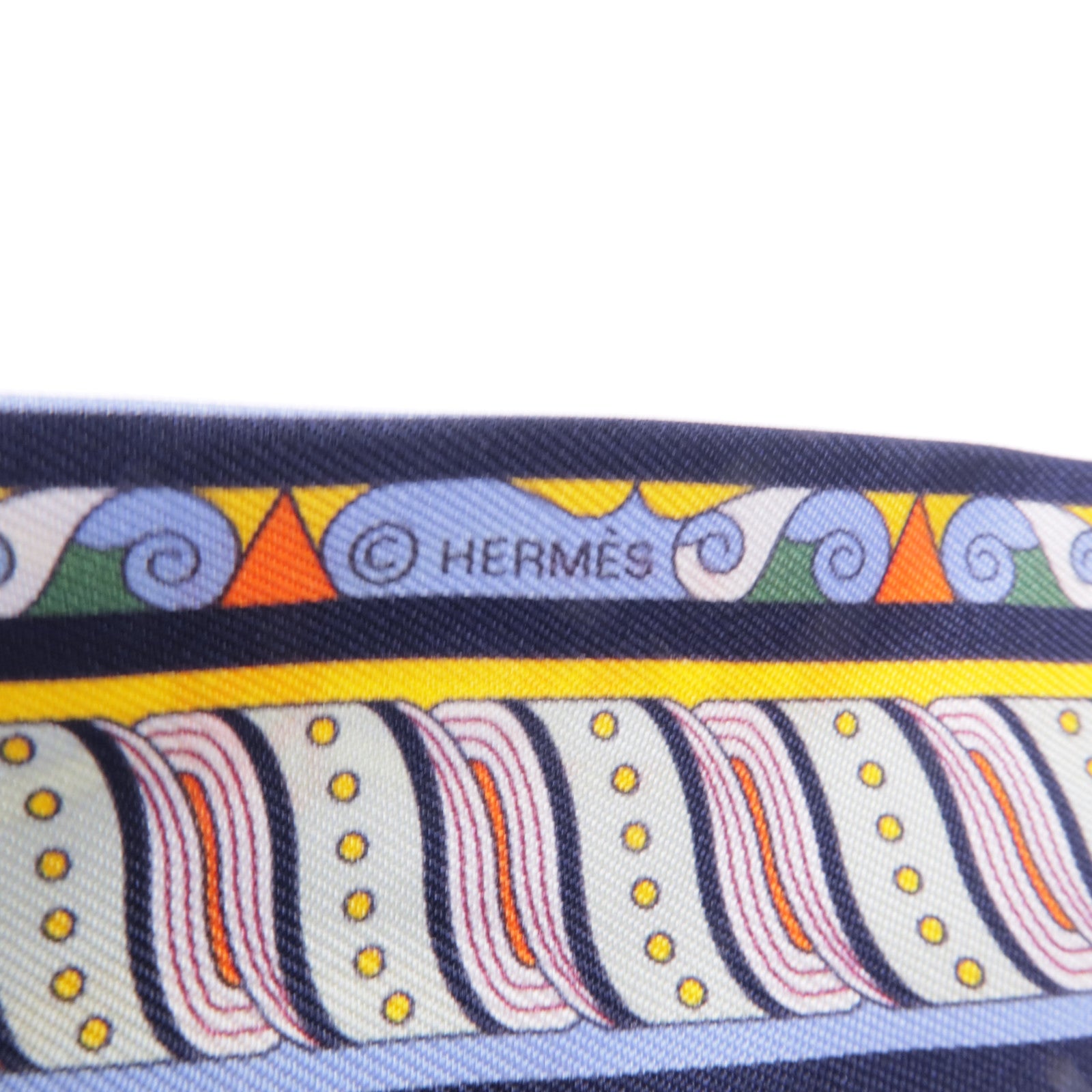 HERMES 絲質Twilly絲巾