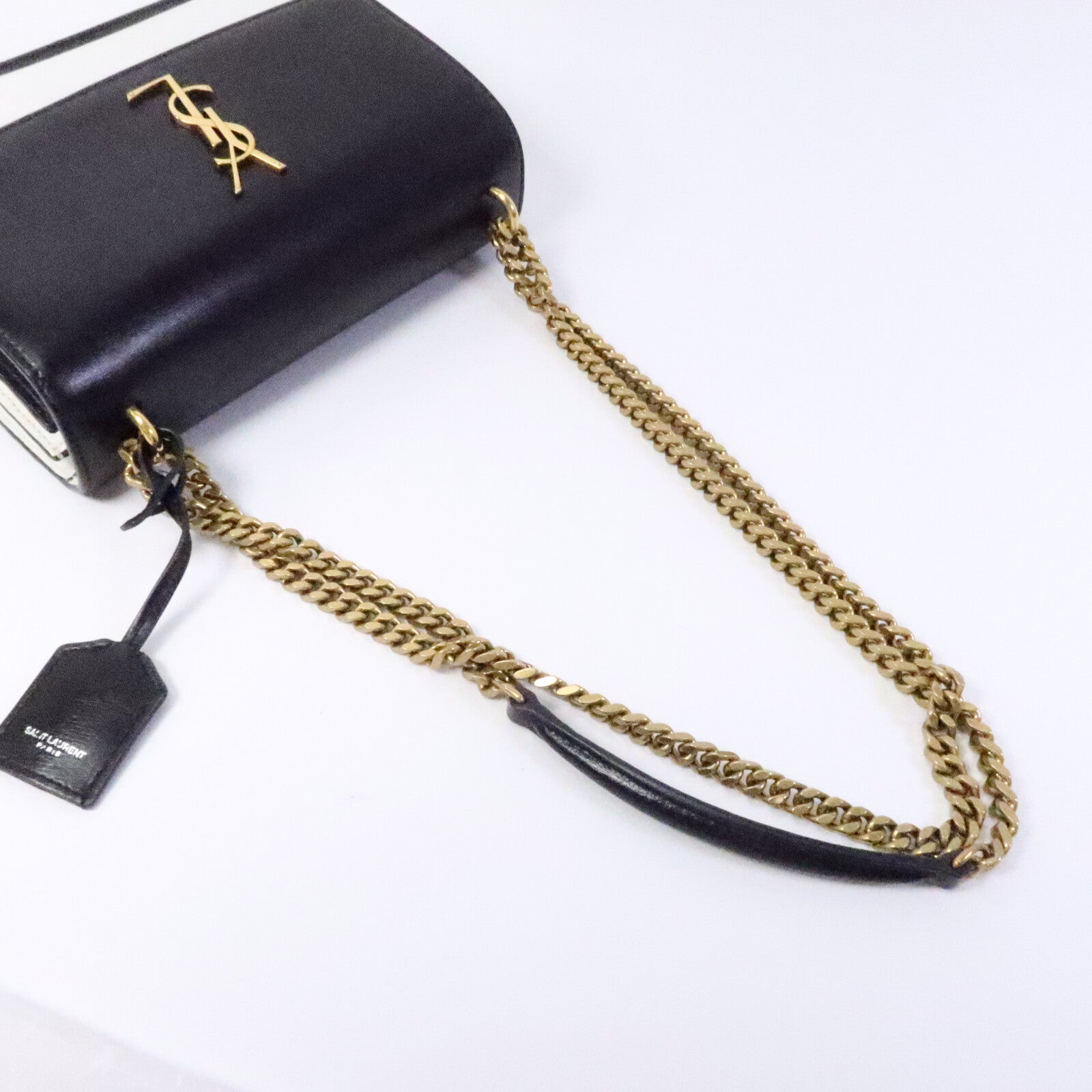 SAINT LAURENT 牛皮皮革Sunset Medium肩背袋