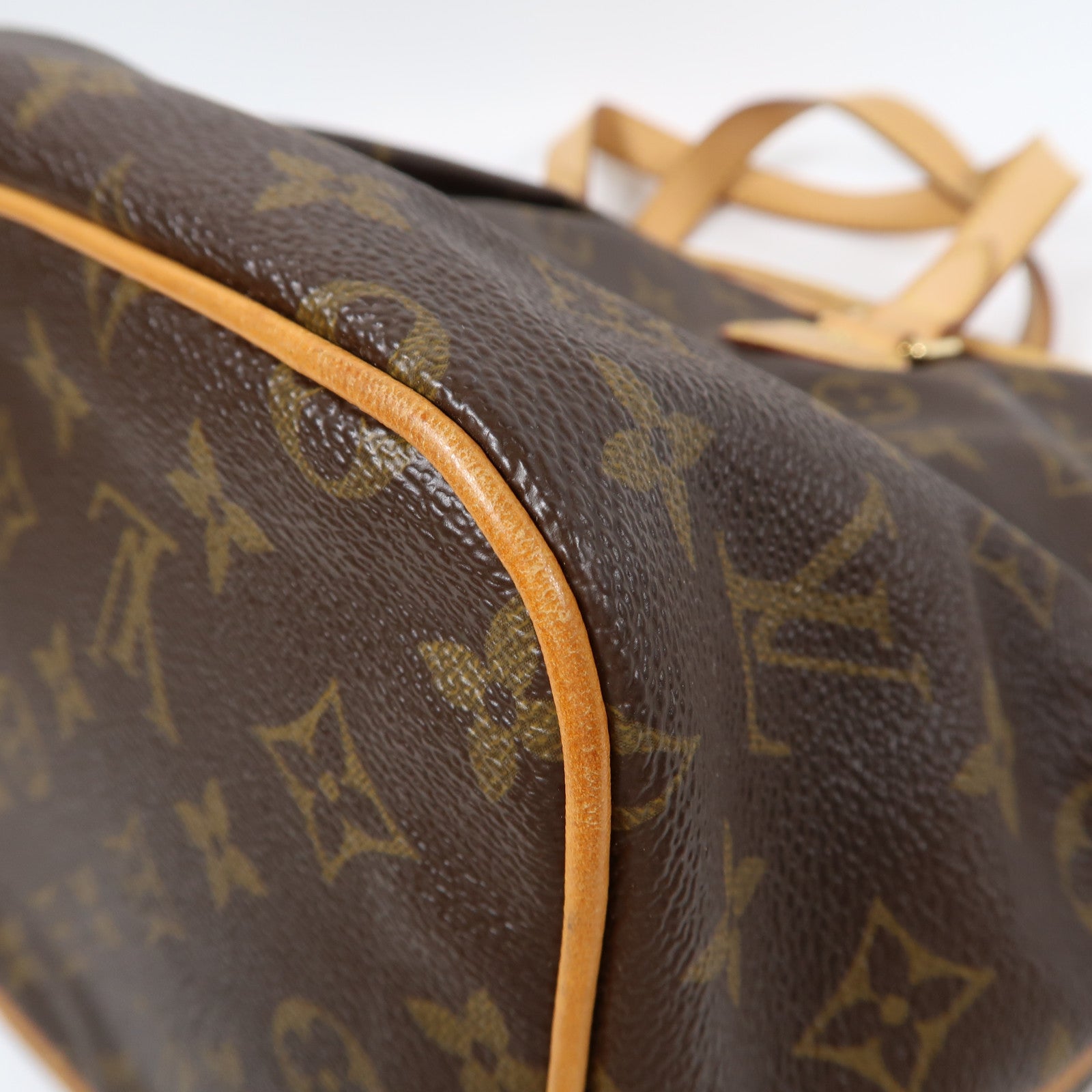 LOUIS VUITTON Monogram Palermo PM金扣手挽肩背兩用袋啡色