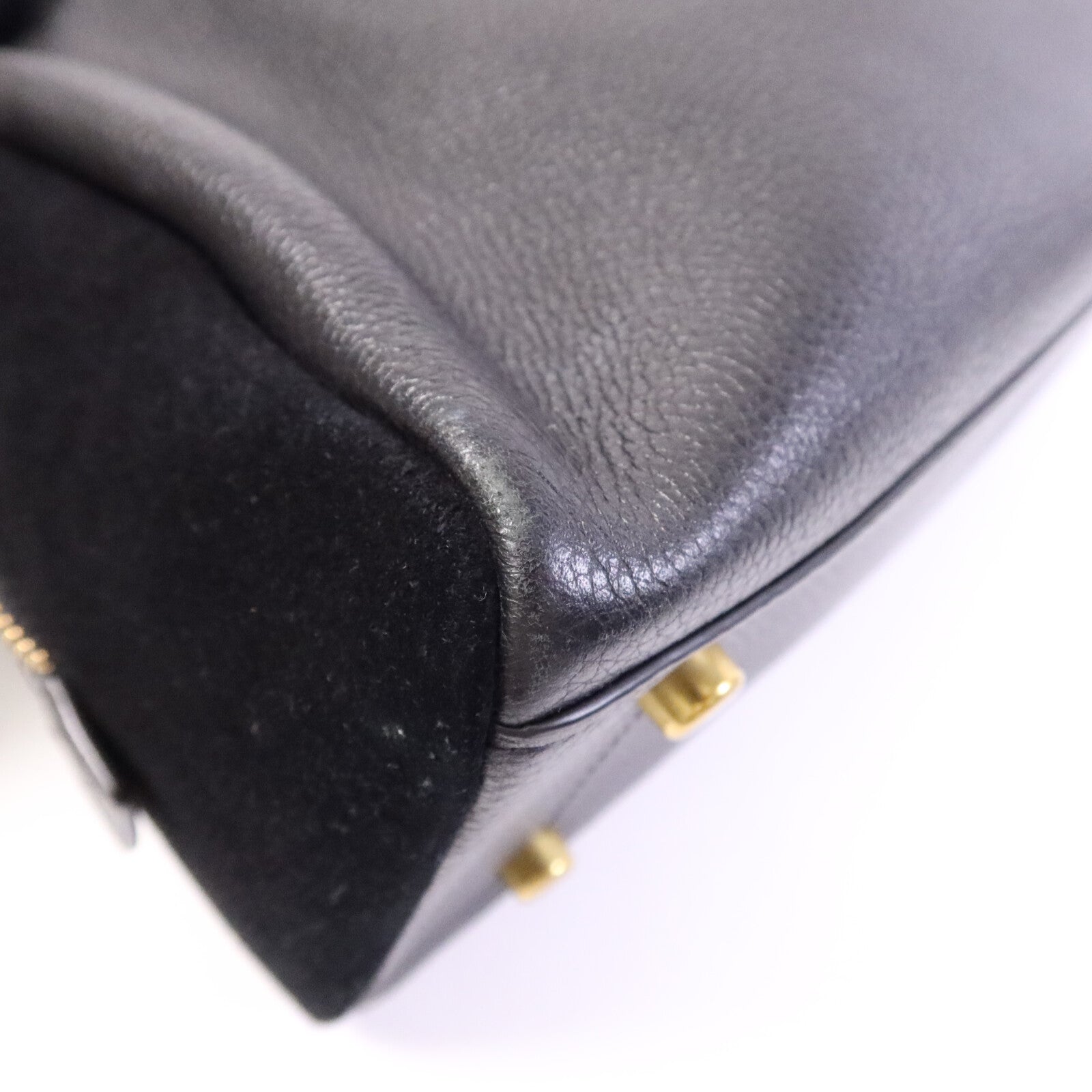 COACH 牛皮皮革Shoulder Bag金扣肩背袋