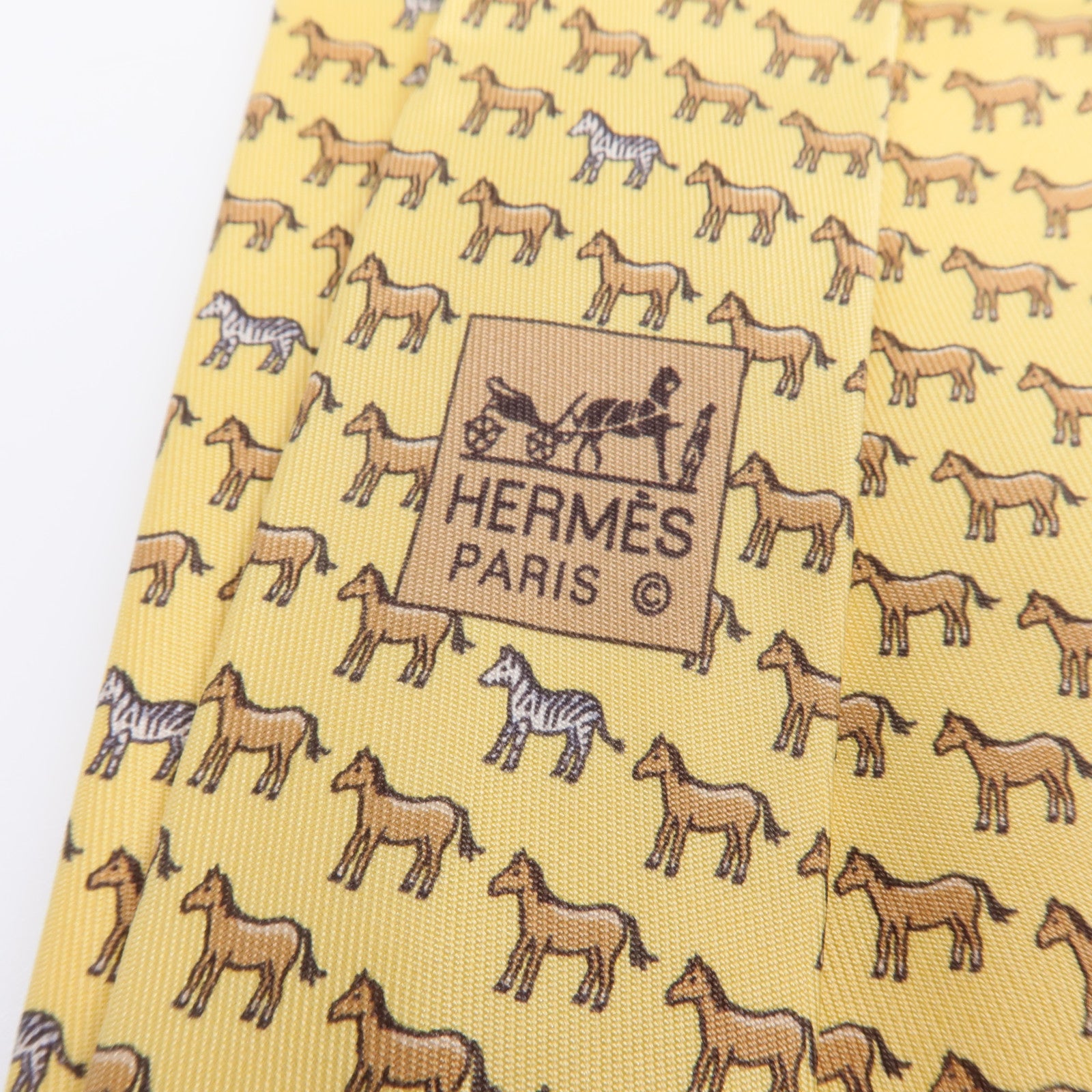 HERMES 絲質Necktie領帶