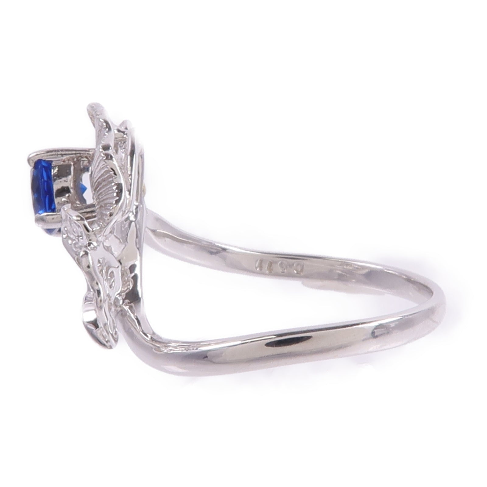 JEWELRY 18K白金Color Stone Diamond Ring彩色寶石/鑽石戒指