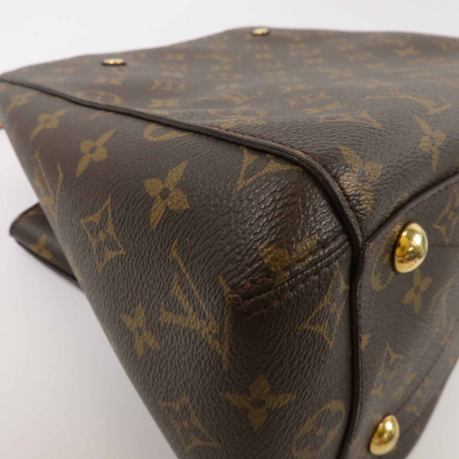 LOUIS VUITTON Monogram Montaigne MM手挽肩背兩用袋