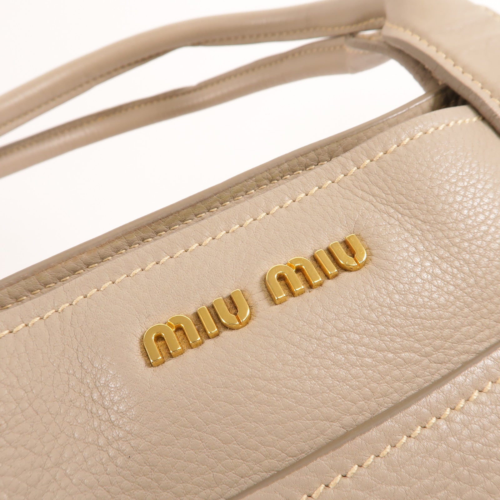 Miu Miu 牛皮皮革Hand Bag手挽袋