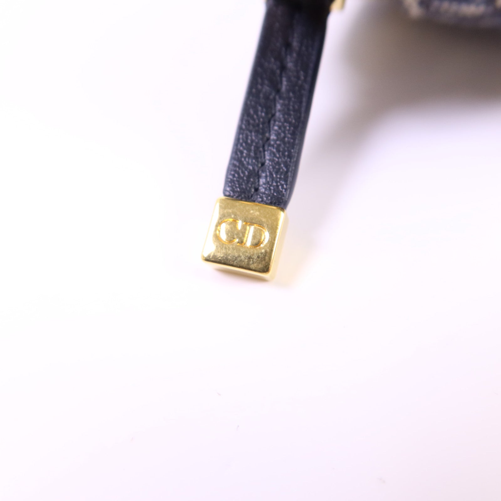 Dior 帆布Dior CD Signature金扣手挽肩背兩用袋
