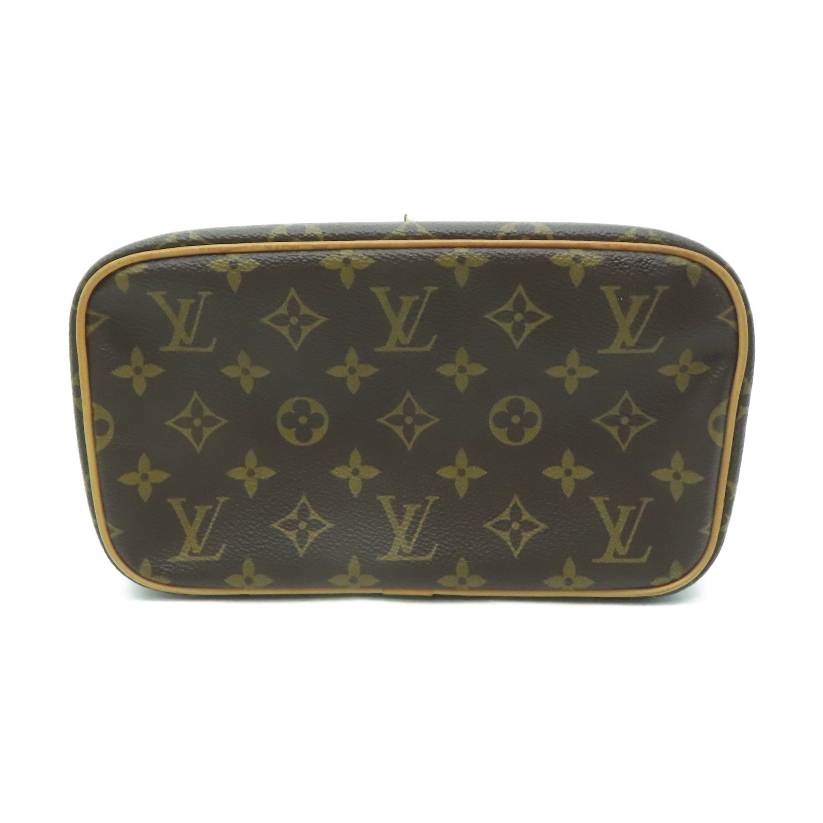 LOUIS VUITTON 【清倉大減價】Monogram Nice BB金扣手挽袋啡色