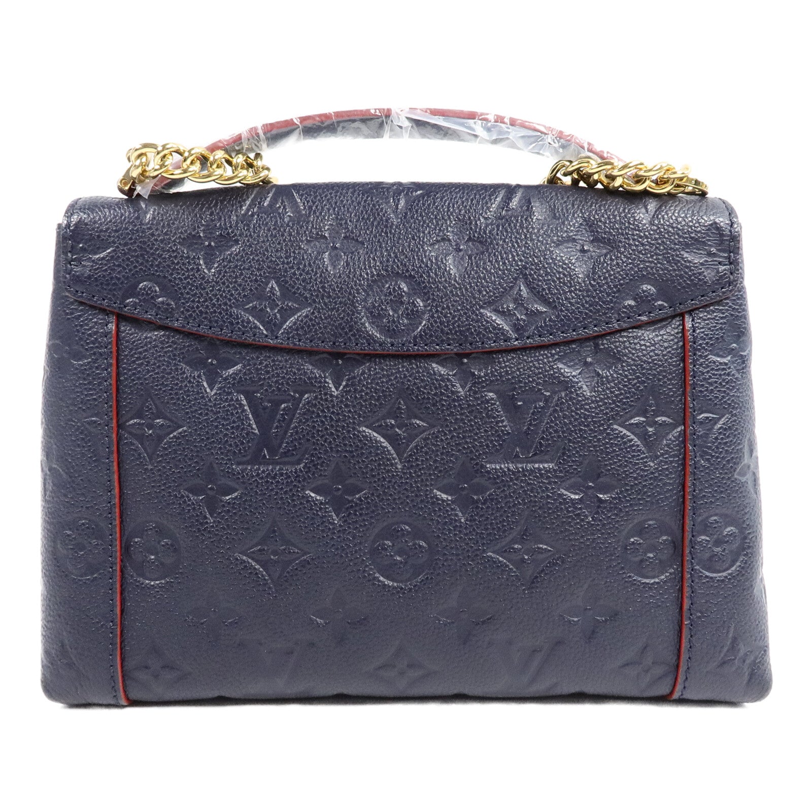 LOUIS VUITTON Monogram Empreinte Blanche BB手挽肩背兩用袋